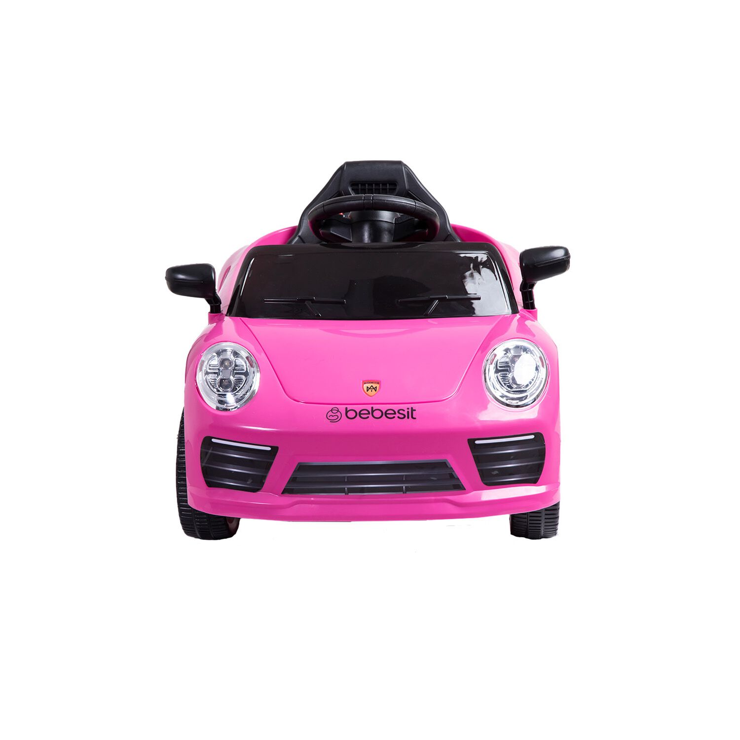 Auto Deportivo El&eacute;ctrico Race Rosa Bebesit image number 3.0