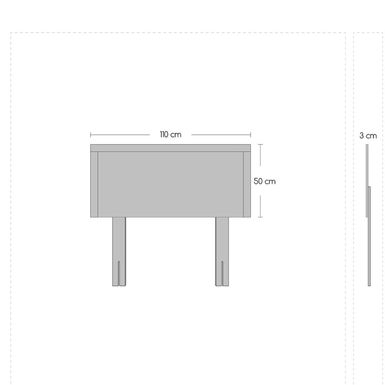 Cama Europea Celta Apolo Black / 1.5 Plazas / Base Normal + Set De Maderas image number 5.0