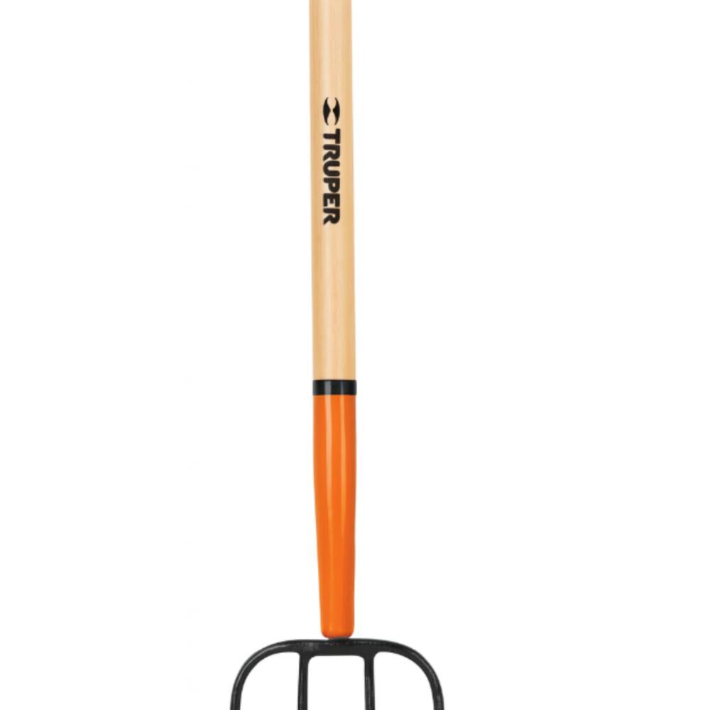 Horqueta Laya Pastera C/mango 4 Ganchos Truper image number 3.0