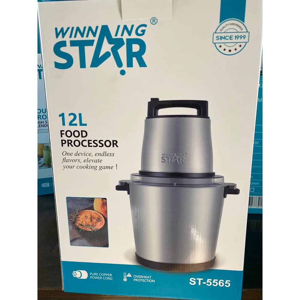 Picador Moledor De Alimentos Industrial 12 Litros Acero image number 1.0