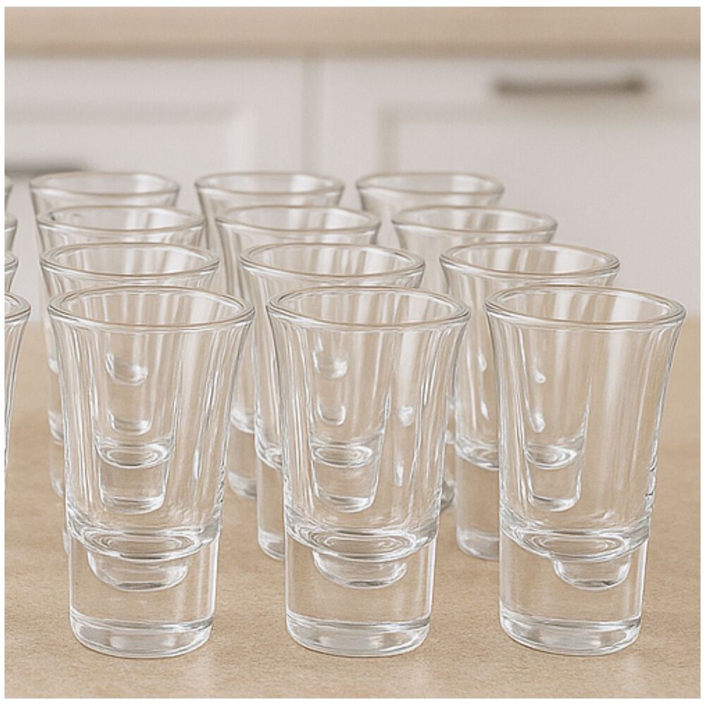 Set 12 Vasos Licor Lord 54ml De Vidrio Cristar Elegante image number 1.0