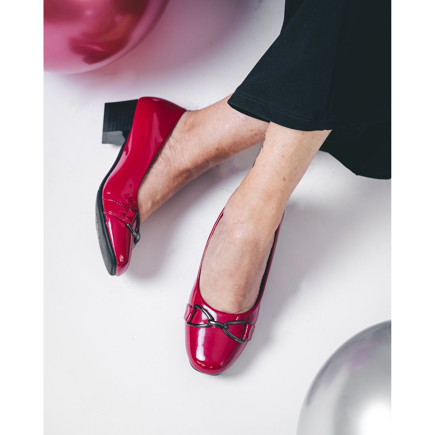 Zapato Darina Rojo Alquimia image number 4.0
