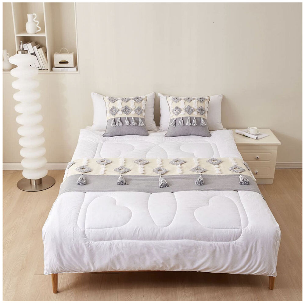 Set Piecera Boho 60 X 210 + 2 Fundas De Cojin B08 image number 0.0