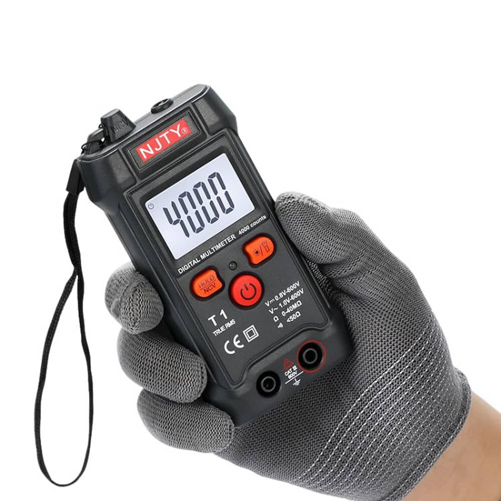 Tester Mult&iacute;metro Digital Inteligente Amperaje Y Voltaje T1 image number 1.0