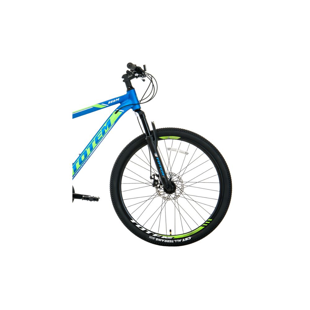 Bicicleta Totem Mtb Aro 26 Modelo Y660m Azul Verde image number 4.0