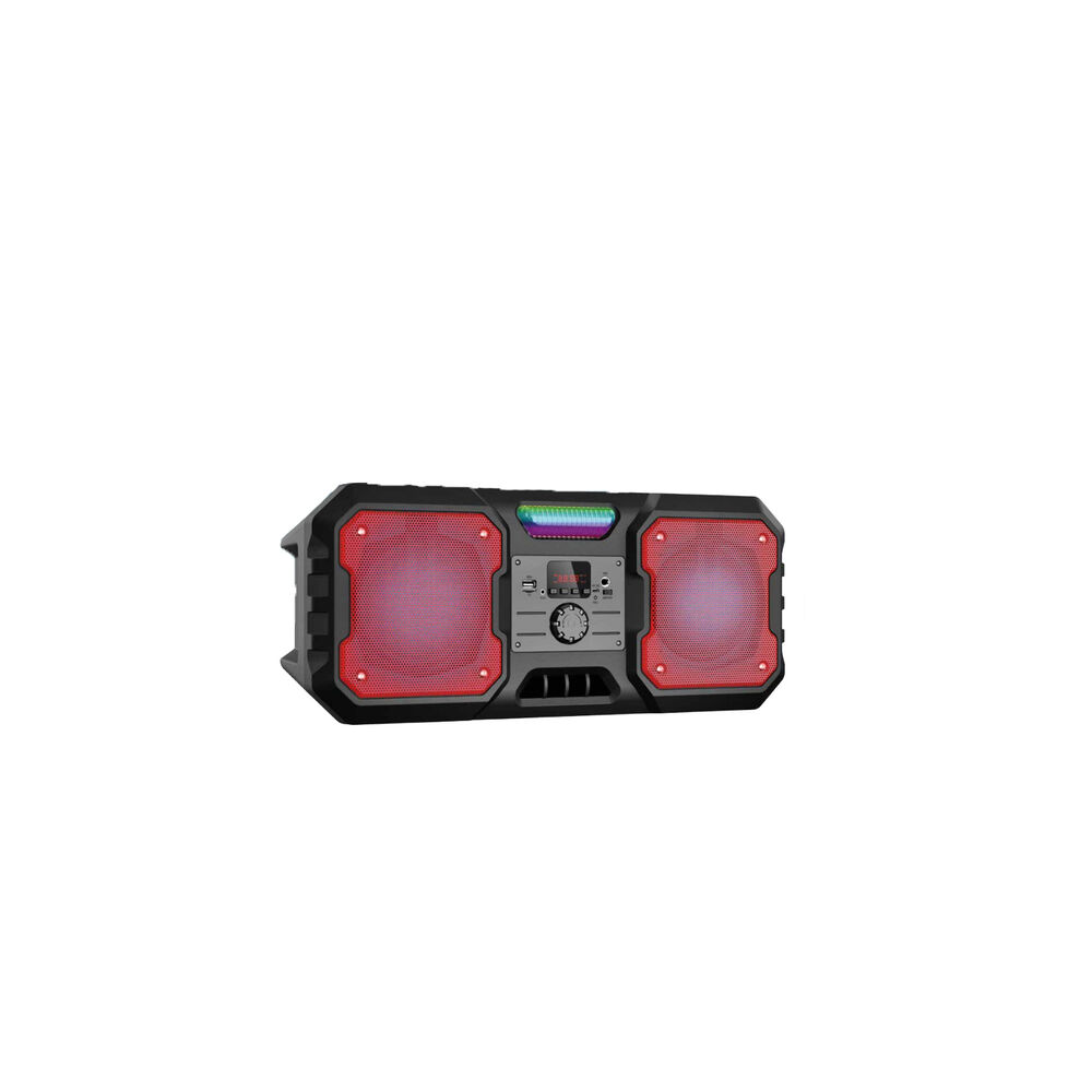 Parlante Bluetooth Portátil Iluminación Led Rojo 5w Rms - Ps image number 0.0