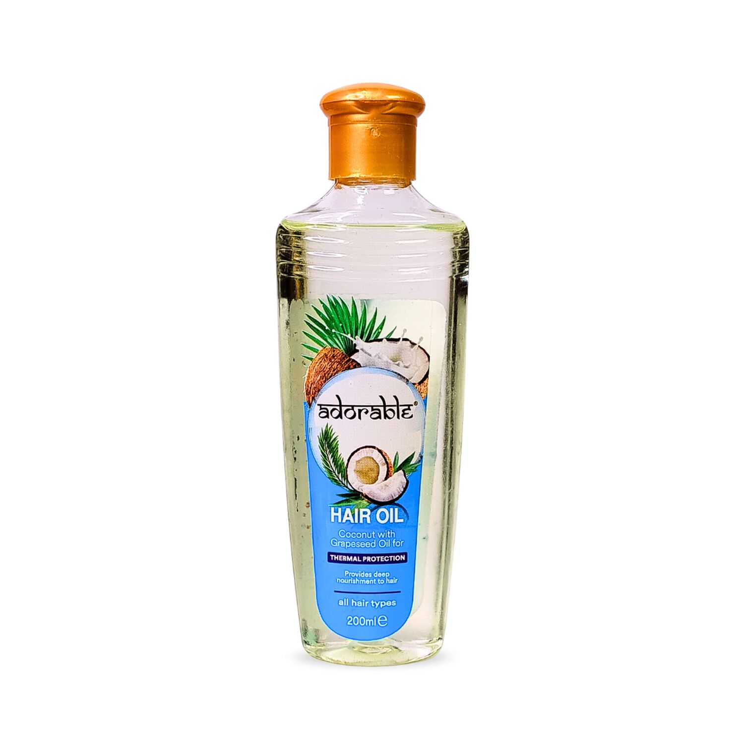 Adorable Aceite Capilar Coconut & Prot. T&eacute;rmica 200 Ml image number 0.0