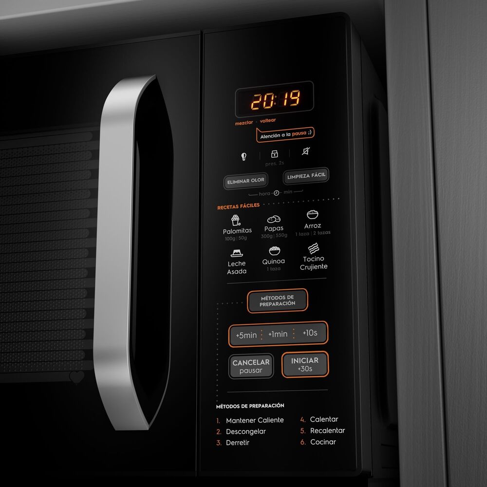 Microondas Digital Mm31fb 31 Litros Mademsa image number 6.0