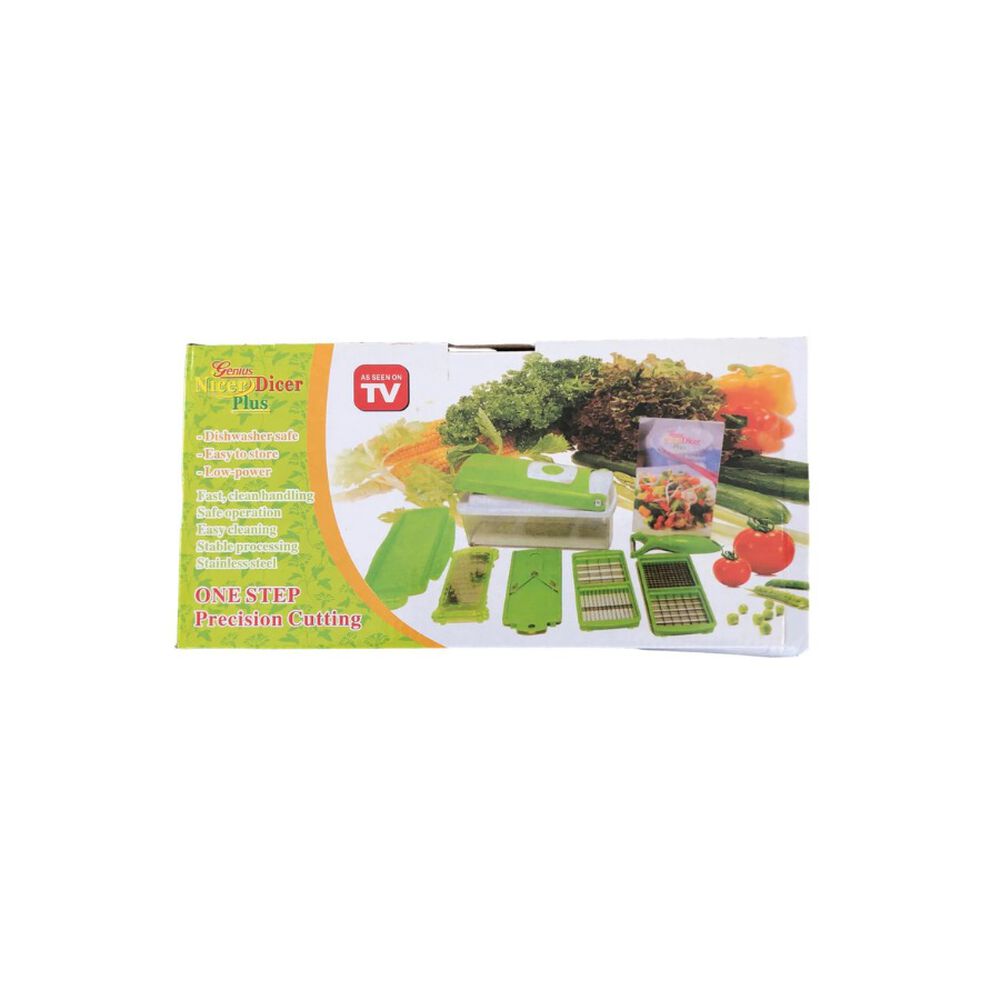 Picador Rallador Cortador Multiuso Frutas Vegetales Slicer Dicer image number 4.0