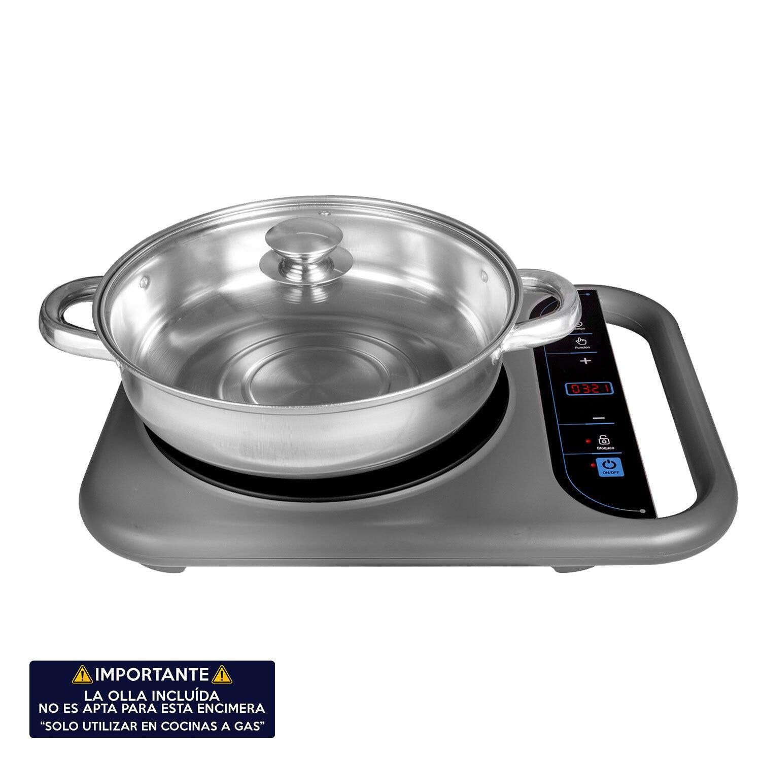 Cocinilla El&eacute;ctrica De Inducci&oacute;n 2000w Marca Blaupunkt image number 3.0