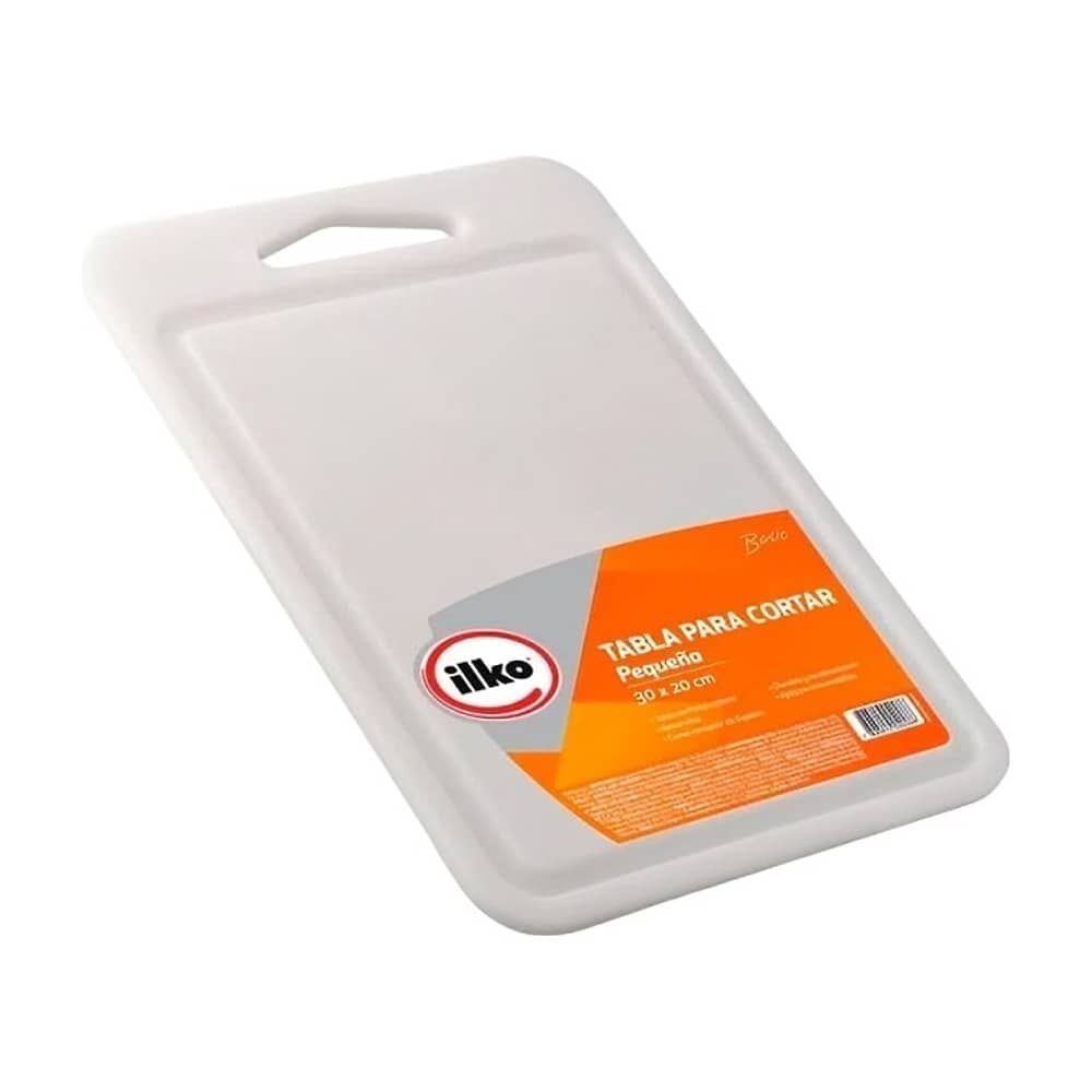 Tabla De Cortar 30x20cm Blanca Ilko image number 0.0