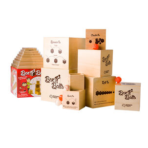 Box N Balls, Juego De Creatividad Fatbrain Toys