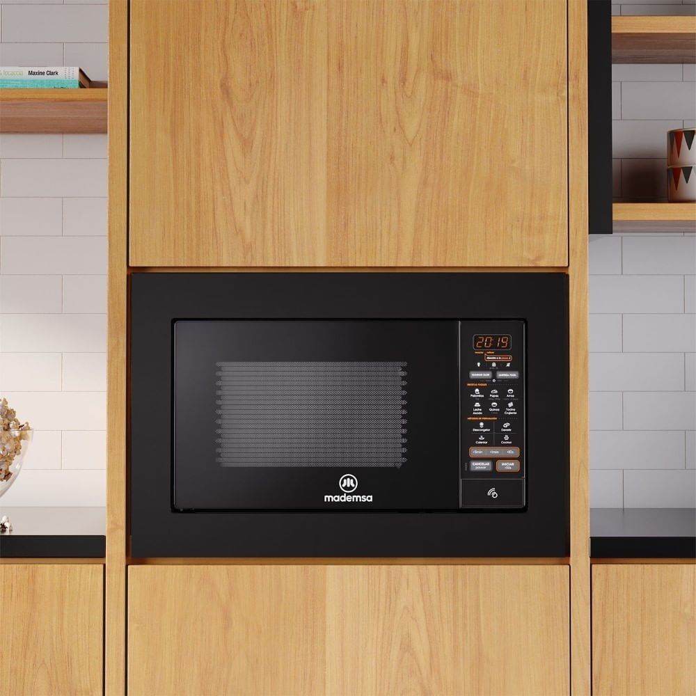Microondas Empotrable Mademsa 27 Litros Digital Mm2en Negro image number 3.0