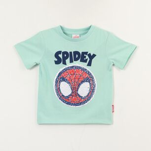 Polera Mc Toddlero Reversible Sequ Spidey