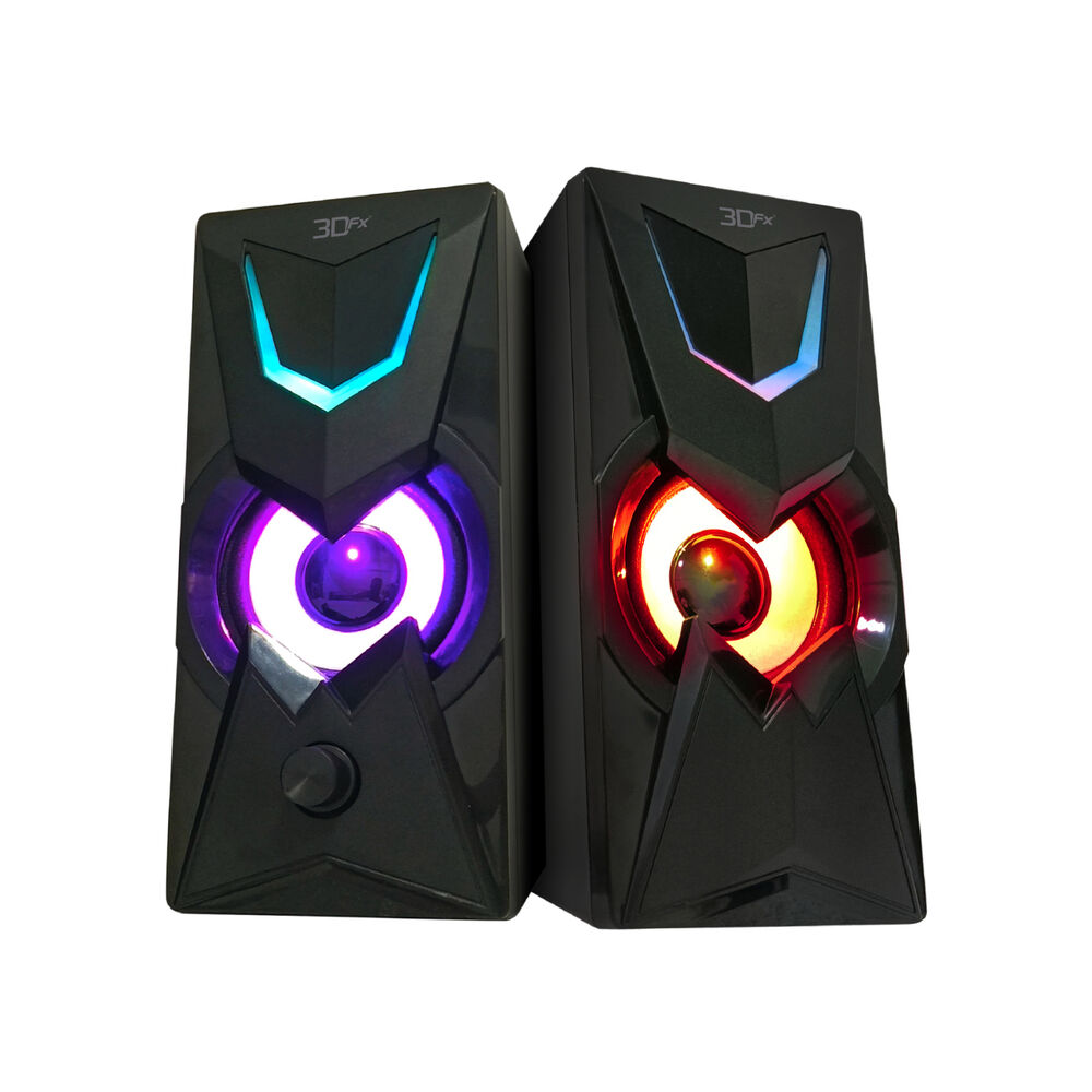 Parlante Pc Gamer Gwydyon Real Gamer Sound 10w - Ps image number 0.0