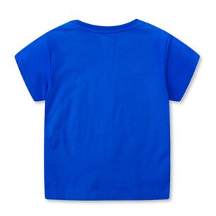 Polera Ni&ntilde;o Algod&oacute;n Manga Corta Jump Kids Autos Amarillos 2 A 7 A&ntilde;os