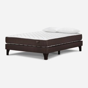 Cama Europea Rosen Ergo T / 2 Plazas / Base Normal + Almohada Light