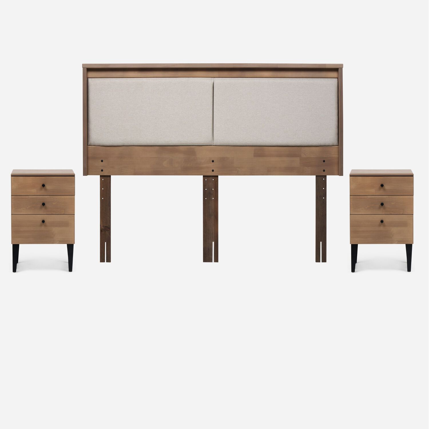 Set De Maderas Rosen Paul Madera / 2 Plazas image number 0.0