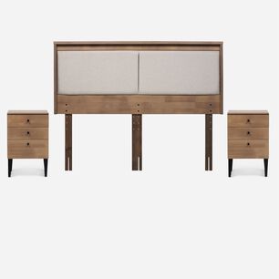 Set De Maderas Rosen Paul Madera / 2 Plazas