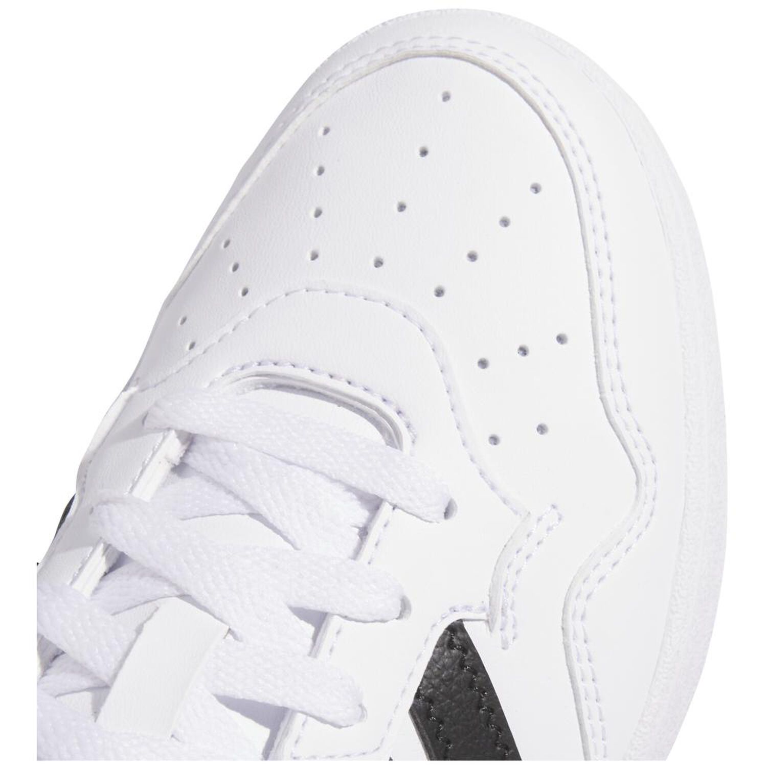 Zapatilla Urbana Unisex Adidas Hoops 4.0 Blanco image number 6.0