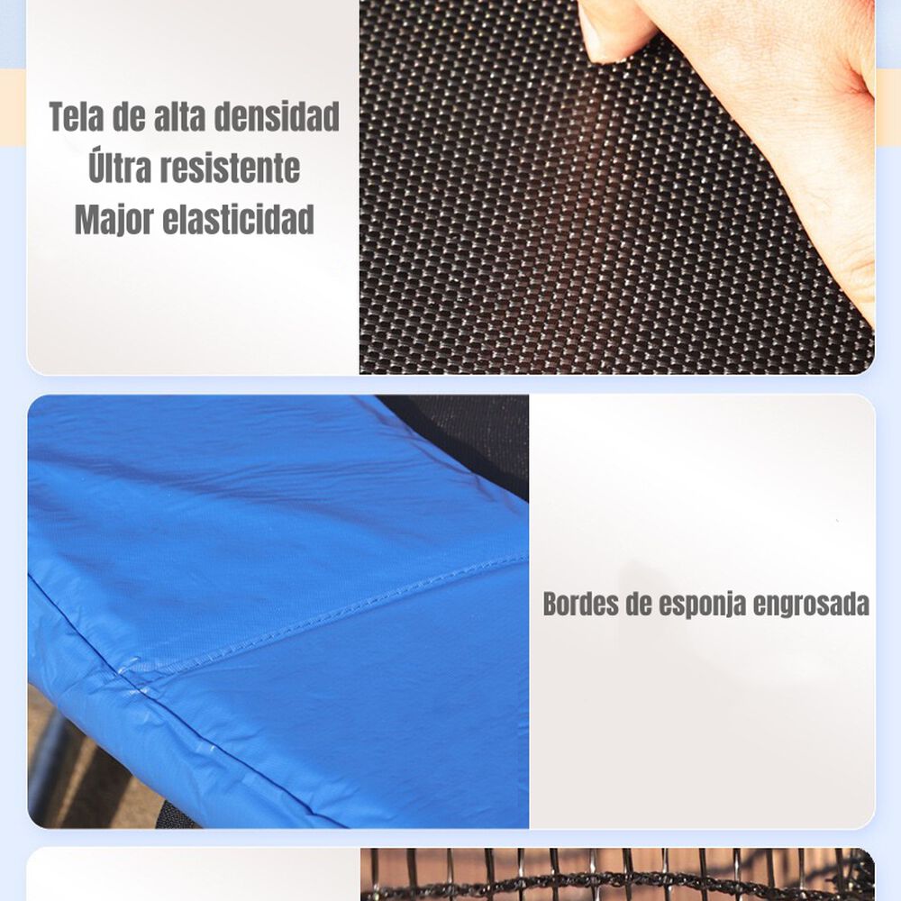 Cama Elástica Trampoline 305cm Con Escalera Lubabycas image number 4.0