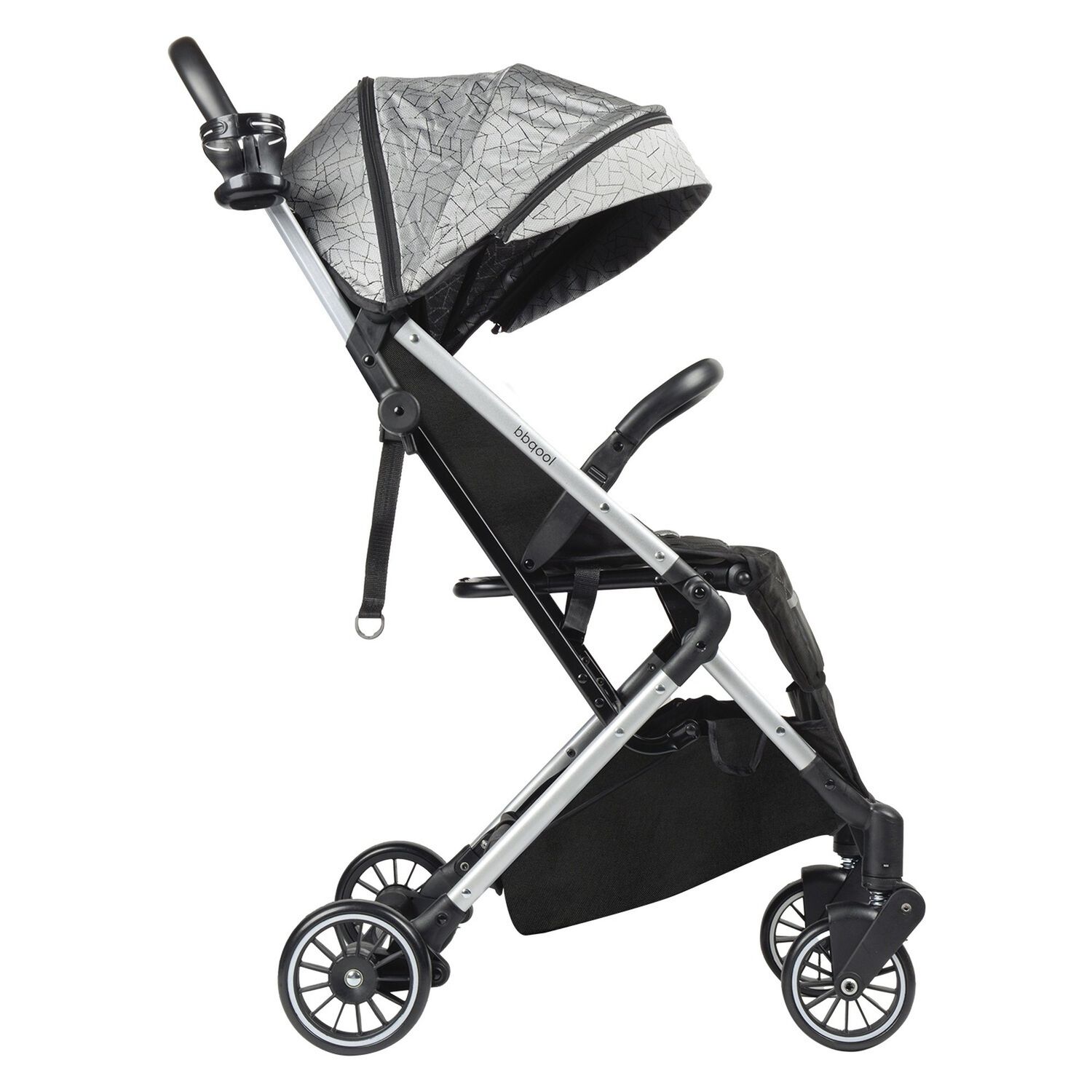 Coche Maleta Compacto Mini-ride Grey image number 1.0