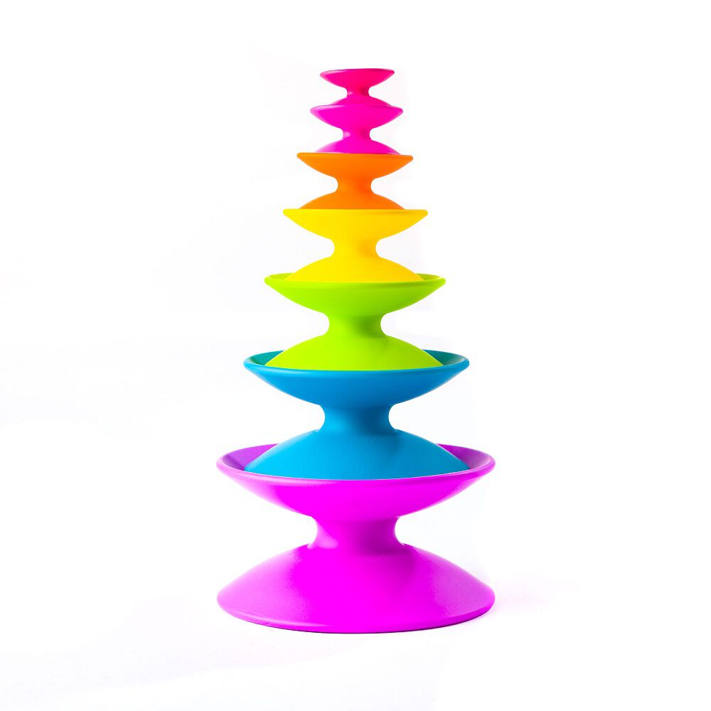 Spoolz, Juego De Construccion Y Equilibrio Fatbrain Toys image number 1.0