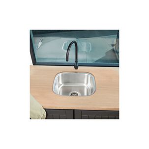 Lavaplatos Bajo Cubierta Acero Inox New Pio Square 1c Fdv