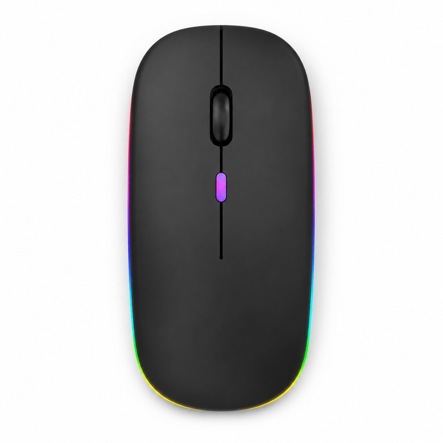 Mouse Inal&aacute;mbrico Dual Bluetooth + Usb 2g Recargable Rgb Bk image number 3.0