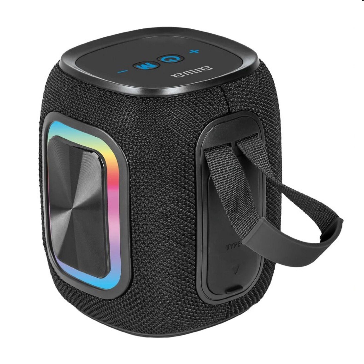 Parlante Bluetooth Aiwa 12w Con Fm Y Luces Rgb image number 1.0