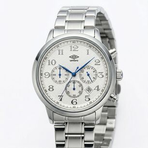 Reloj An&aacute;logo Hombre Umbro Plus Plateado Umbp-1500-170