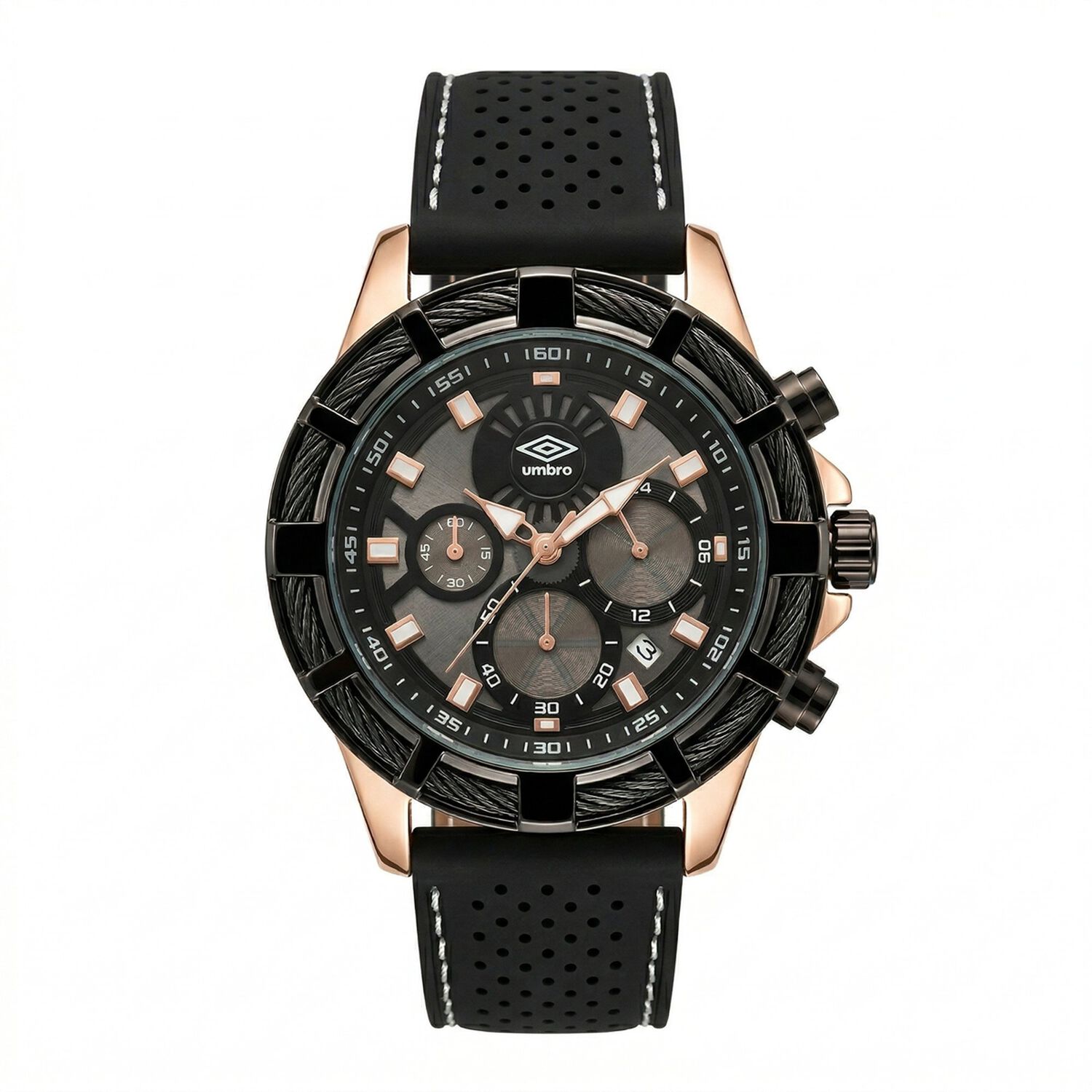 Reloj An&aacute;logo Hombre Umbro Plus Negro Umbp-1500-65 image number 0.0