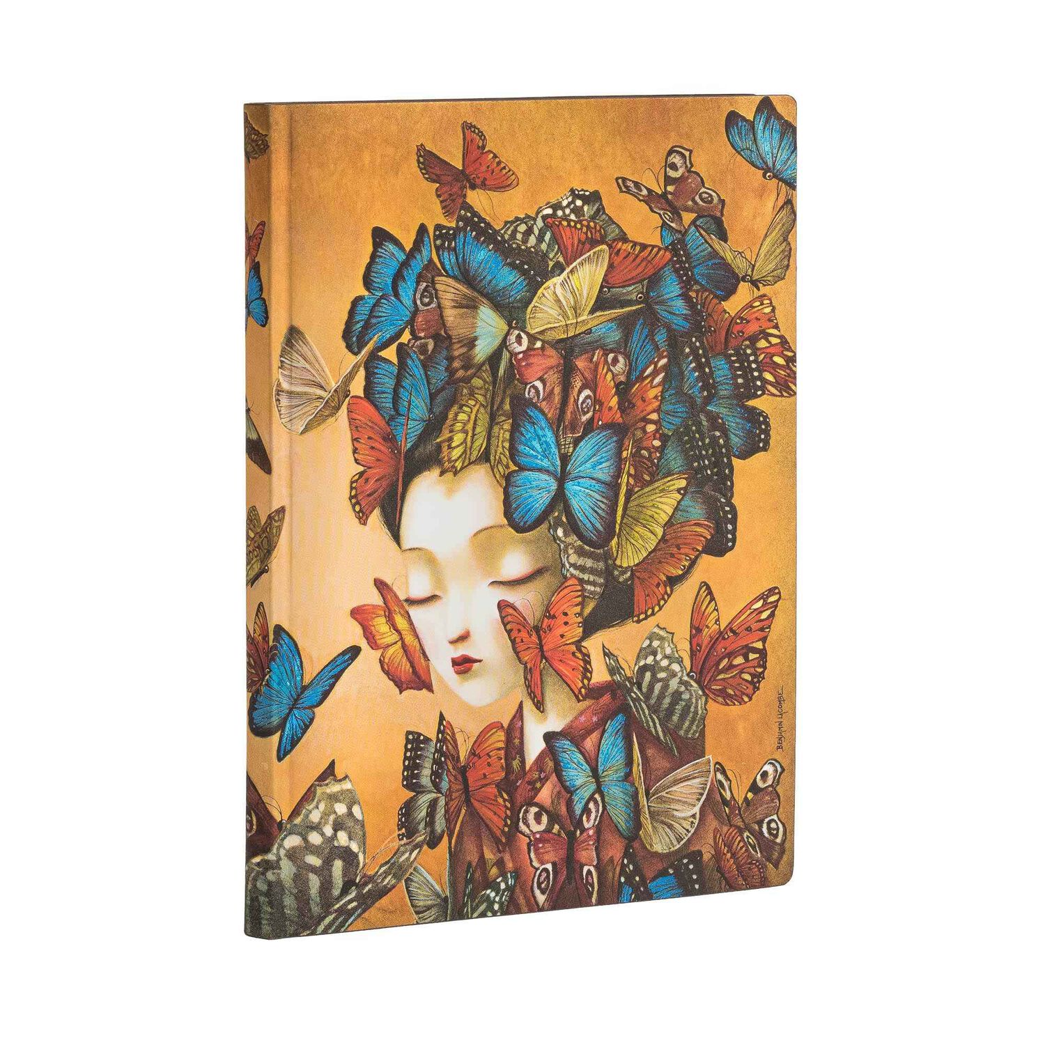 Libreta Tapa Flexible Madame Butterfly Midi Tapa Flexible image number 3.0