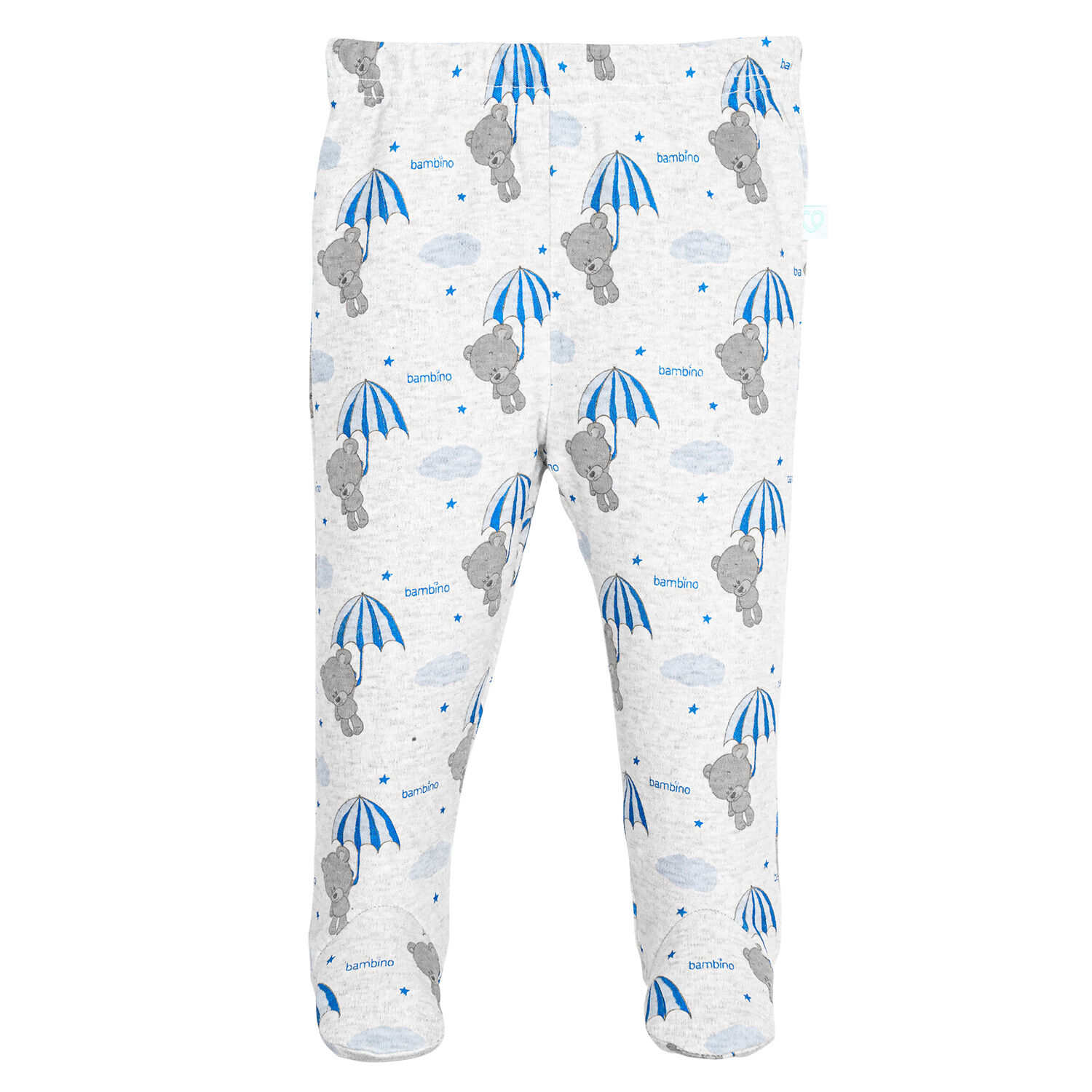 Set 2 Piezas Pantys Bambino Creations Oso Gris image number 2.0
