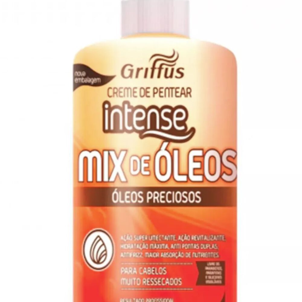 Crema Para Peinar Mix De Oleos 300ml Griffus image number 1.0