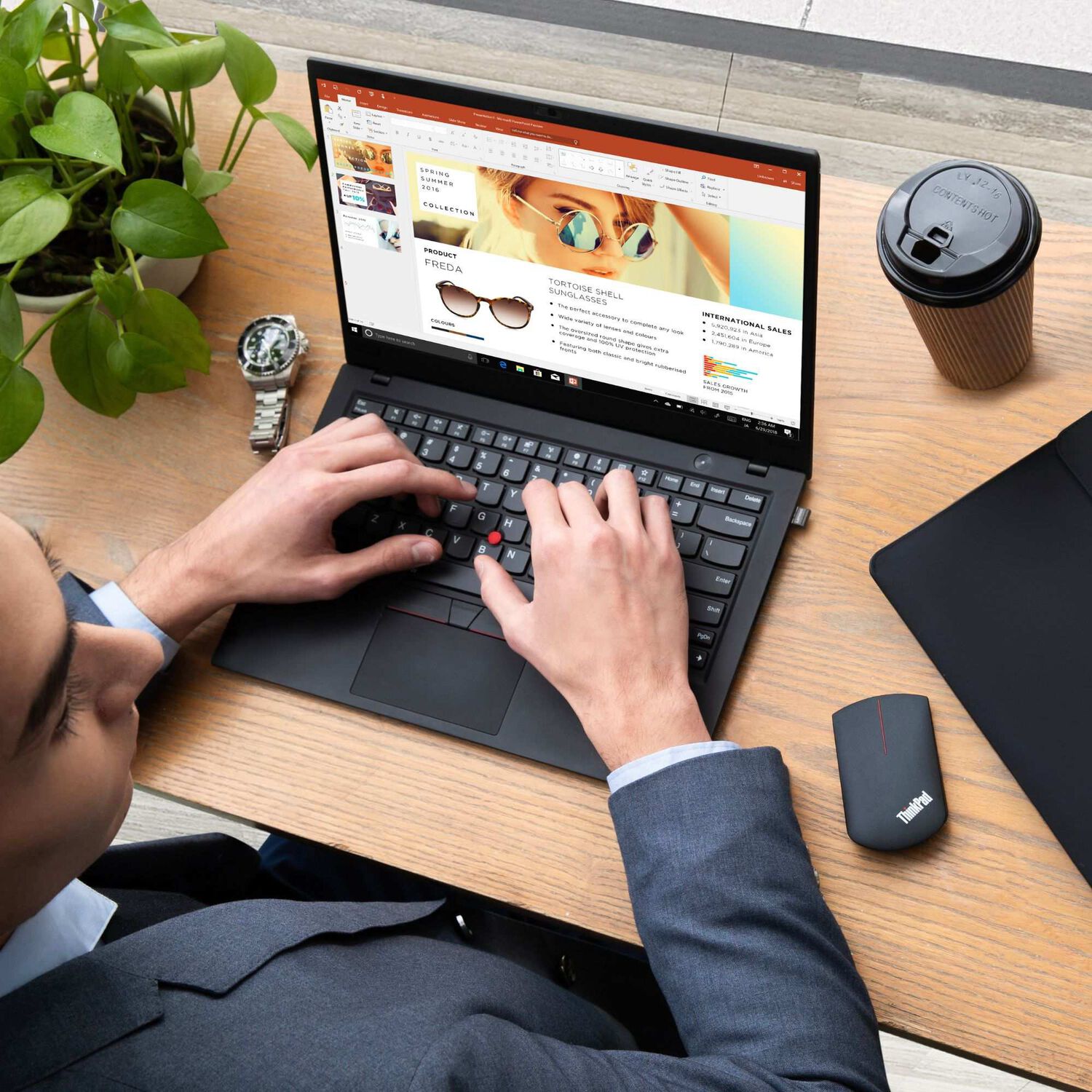 Notebook Thinkpad Lenovo X1 Carbon 13va Gen Intel Core Ultra 7 16gb Ram 1tb Ssd 14" image number 4.0