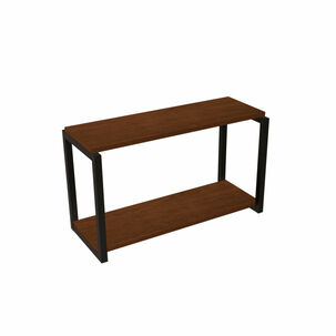 Repisa Diseño Insdustrial 2 Tablas 60x20 Cm Cafe