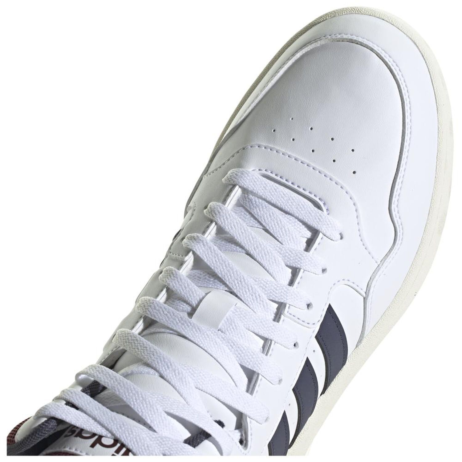Zapatilla Urbana Hombre Adidas Hoops 3.0 Mid Blanco image number 6.0