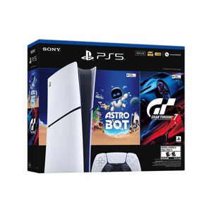 Consola PS5 Edici&oacute;n Digital 825 GB + Juego Astro Bot + Juego Gran Turismo 7