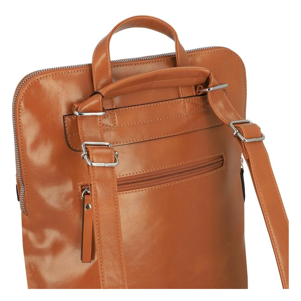 Mochila Notebook Secret Seguras Sc6 Café 15" image number 4.0