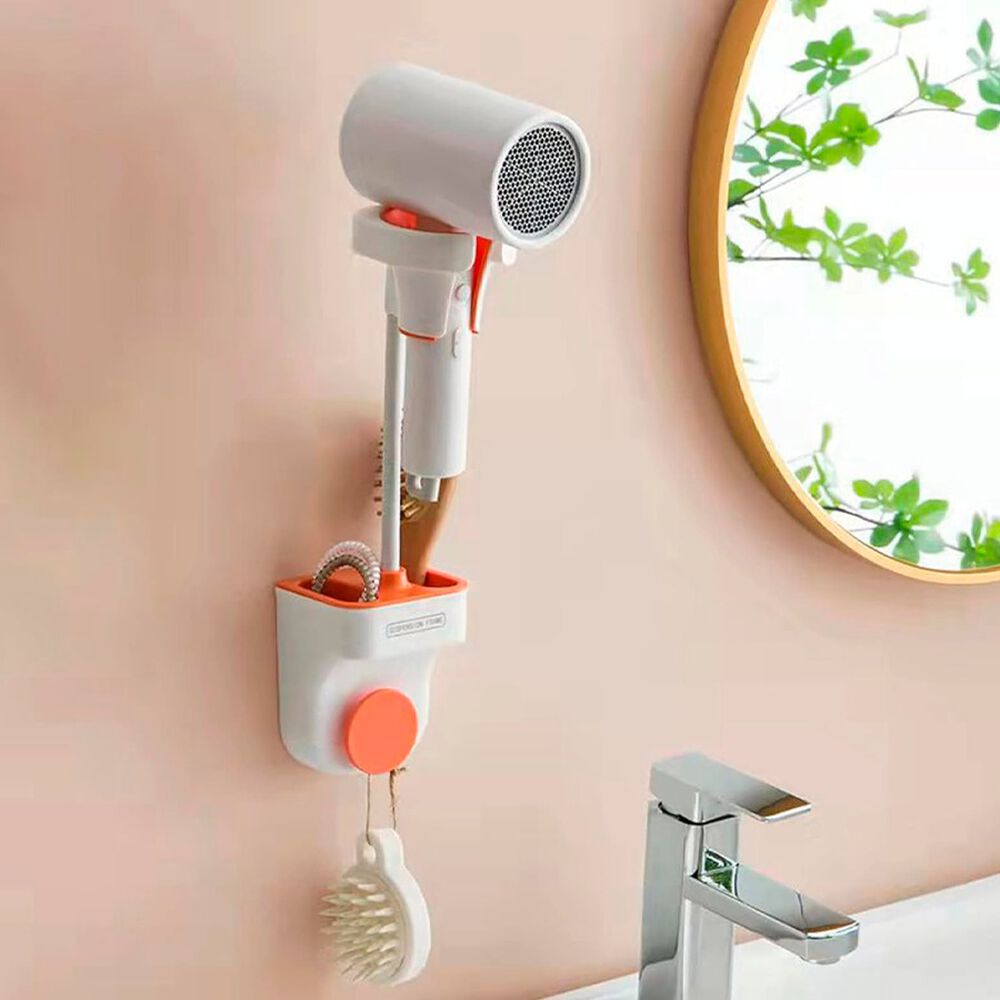 Soporte Para Secador De Pelo Montado En La Pared image number 5.0