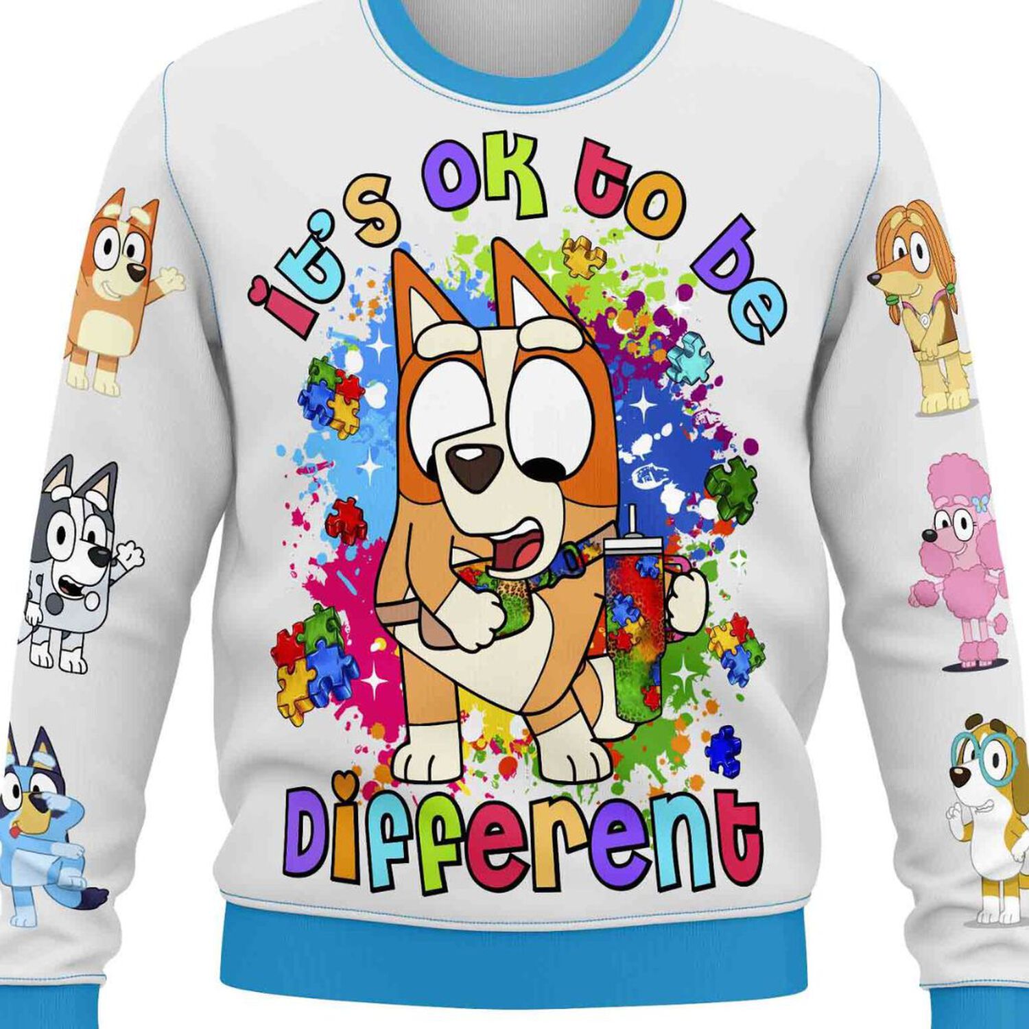 Poleron Infantil Bluey Ad4 image number 3.0