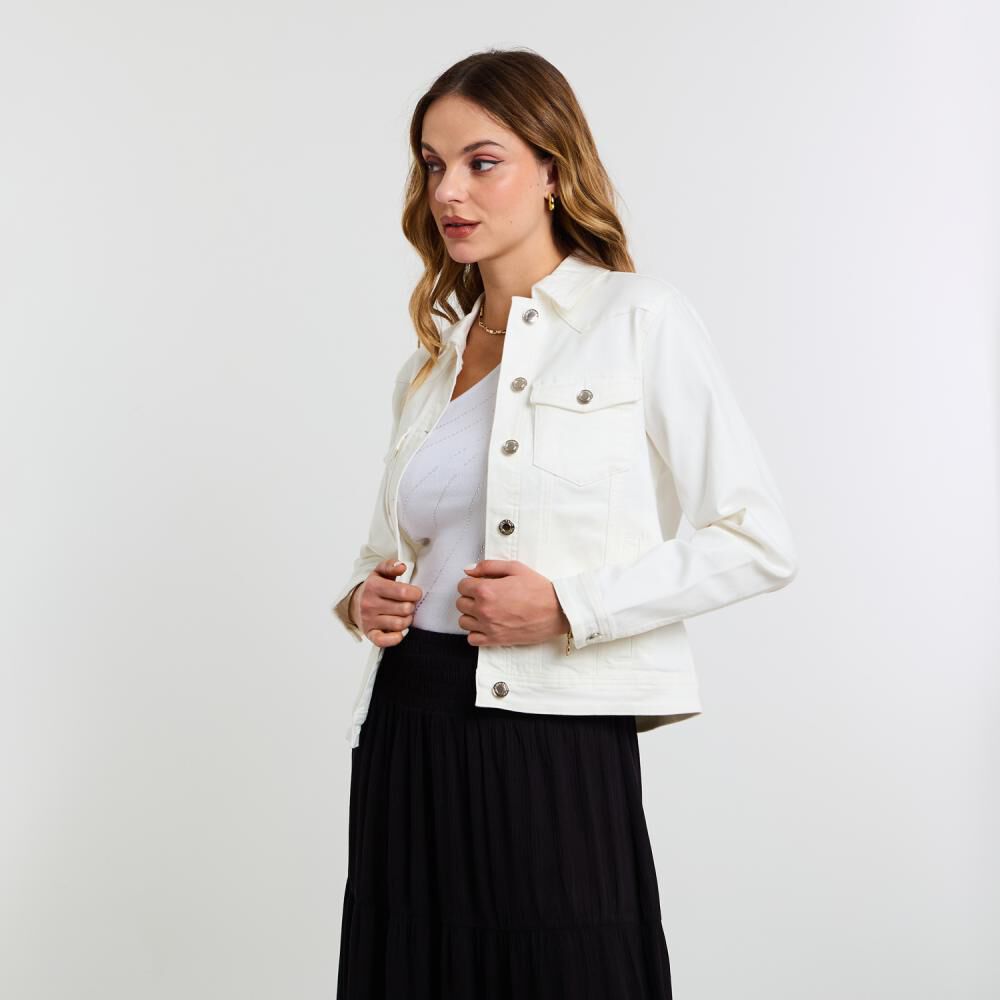 Chaqueta Denim Color Mujer Kimera image number 2.0