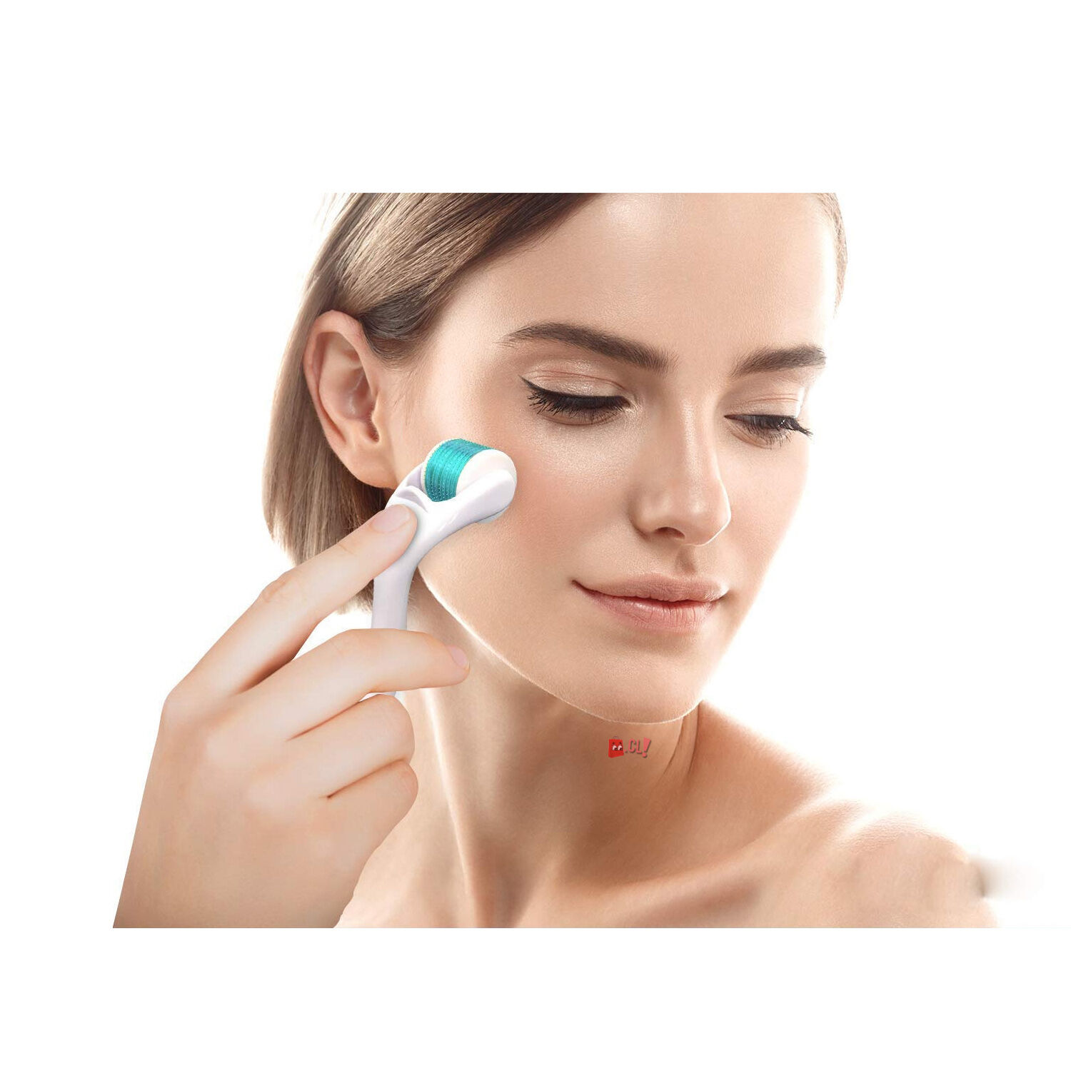 Rodillo Dermatol&oacute;gico Con 540 Micro Agujas De Titanio - Ps image number 1.0