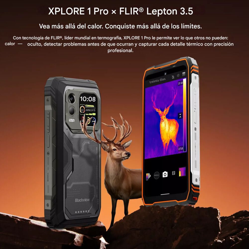 Blackview Xplore 1 Pro T&eacute;rmica Flir 20000mah 5g 16gb/512gb image number 1.0