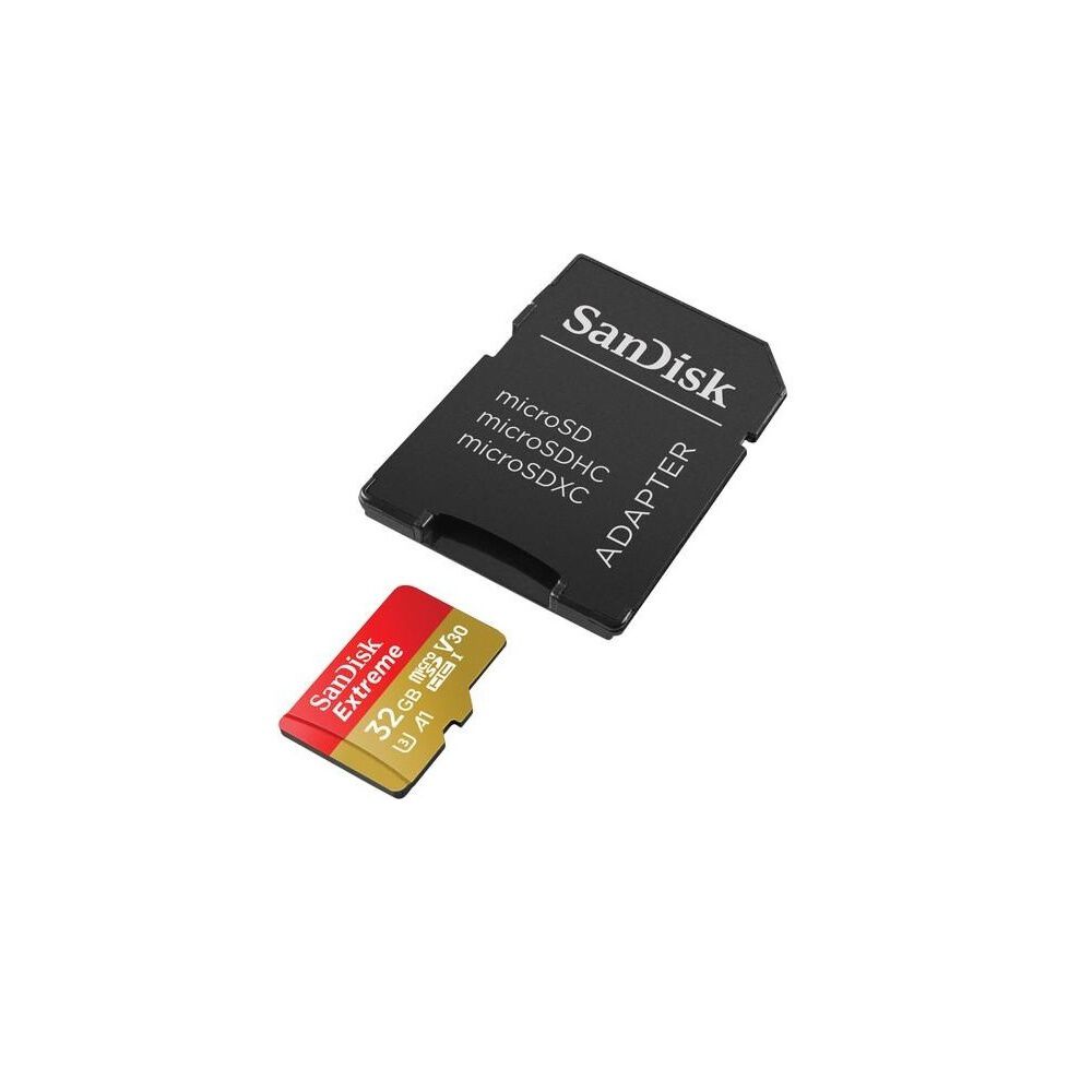 Memoria Microsd 32gb Sandisk Extreme U3 V30 100 Mb/s 4k image number 1.0