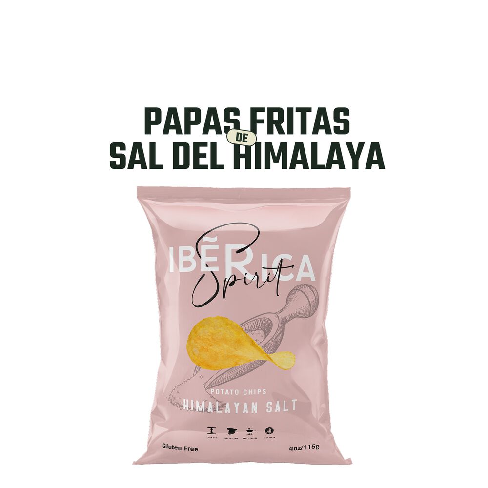 Papas Fritas Sal Himalaya Ib&eacute;rica 1 X 115 Gr image number 2.0