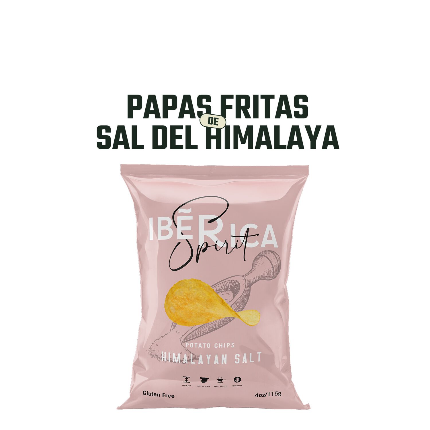 Papas Fritas Sal Himalaya Ib&eacute;rica 1 X 115 Gr image number 2.0