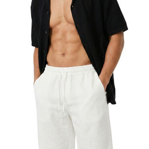 Short Fresco Lino Grueso Hombre