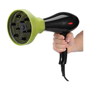 Difusor Para Secador De Cabello De Silicona Plegable Verde